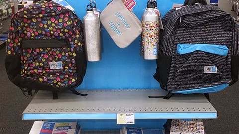 Me to We Staples 'Change The World' Endcap Display